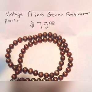 Vintage natural pearl Necklace